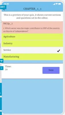 Eco MCQs 12 android App screenshot 4